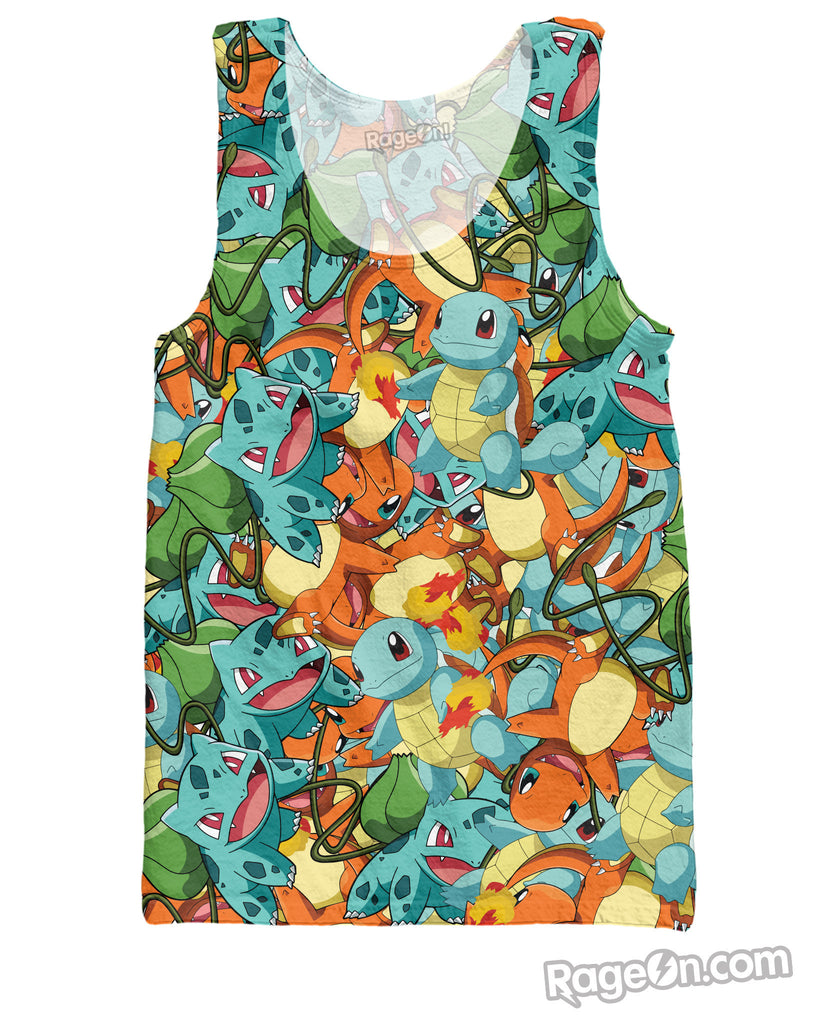 Starter Pokemon Tank Top