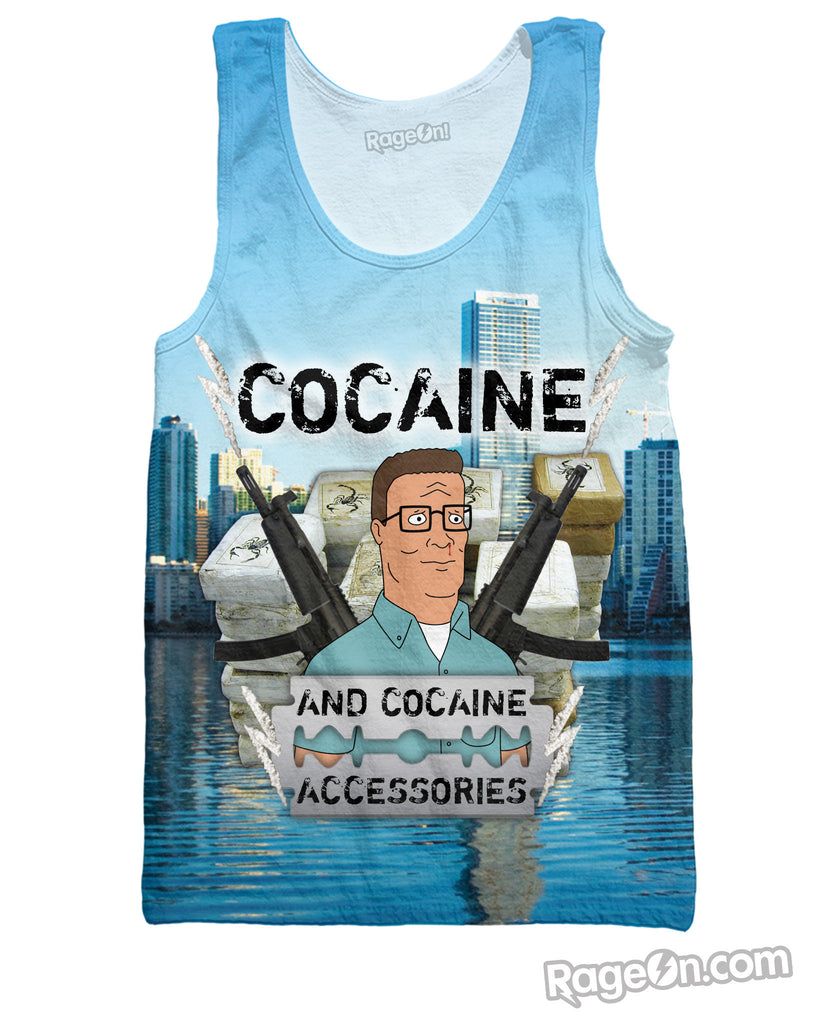 Cocaine and Cocaine Accessories Tank Top