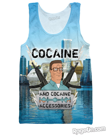 Cocaine and Cocaine Accessories Tank Top
