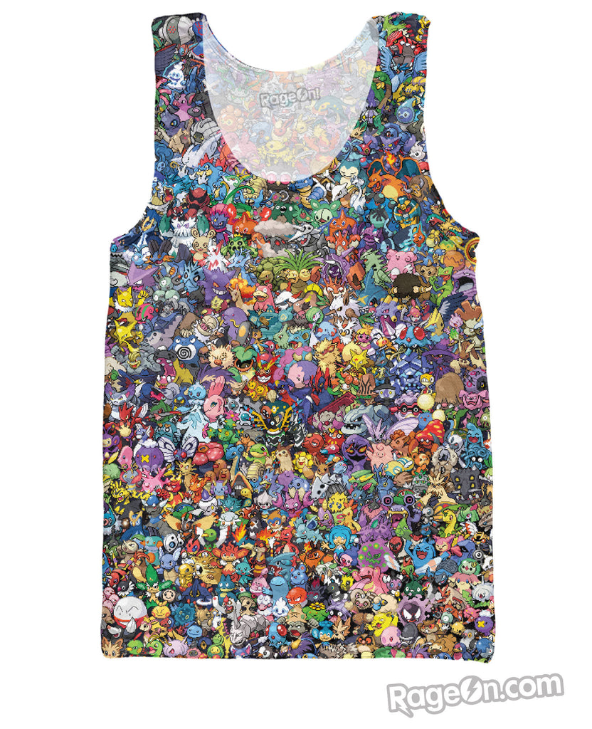 Pokemon Collage Tank Top