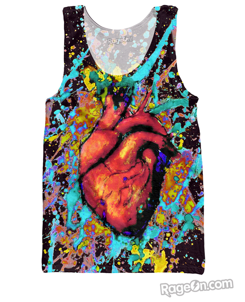 Heart Paint Tank Top