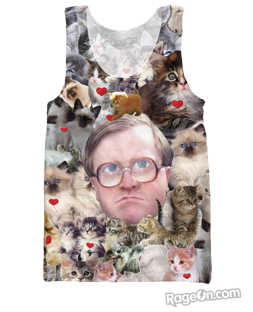 I Heart Kitties Tank Top