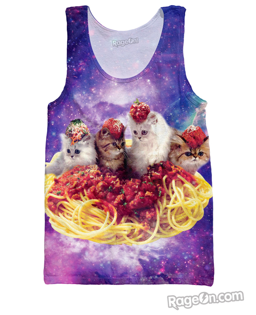 Spaghetti and Meatpaws Tank Top