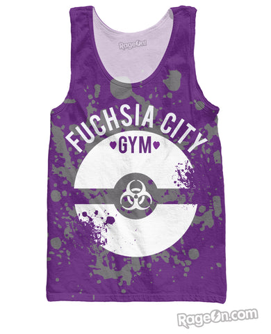 Fuchsia City Gym Tank Top