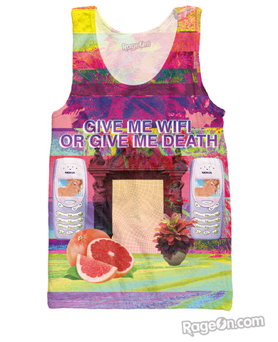 Give Me WiFi or Give Me Death Tank Top