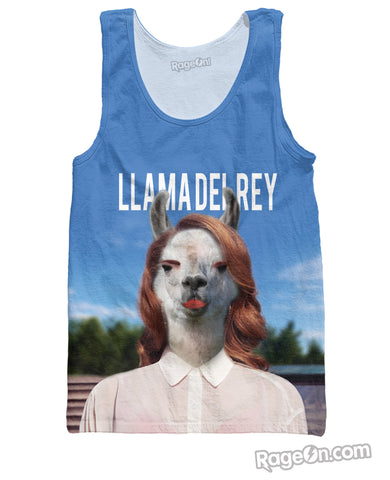 Llama Del Rey Tank Top