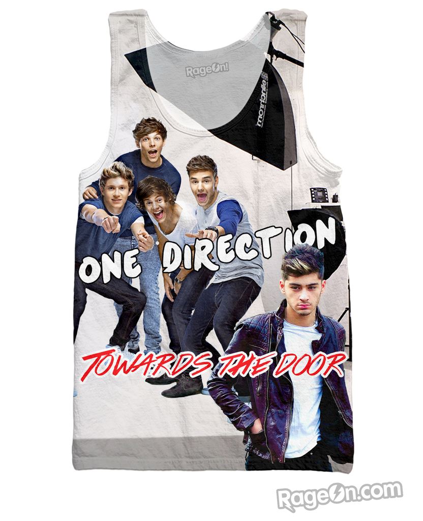 One Direction Towards the Door Tank Top
