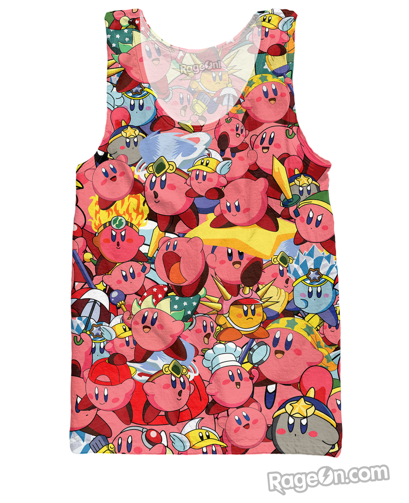 Kirby Collage Tank Top