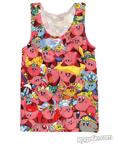 Kirby Collage Tank Top