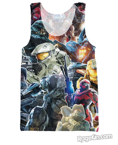 Halo Collage Tank Top