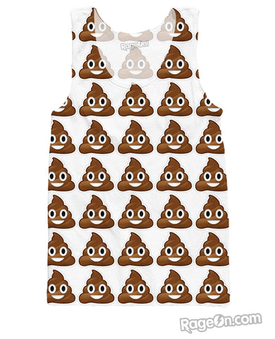 Poop Emoji Tank Top