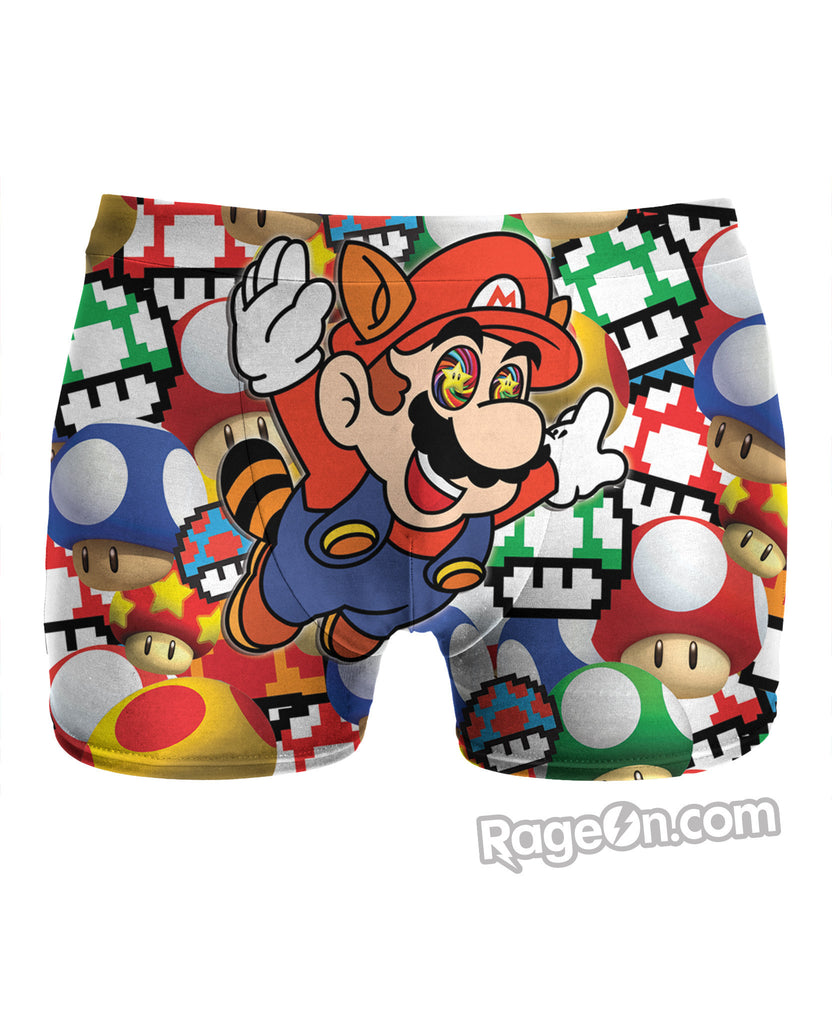 Mario On Shrooms Underwear