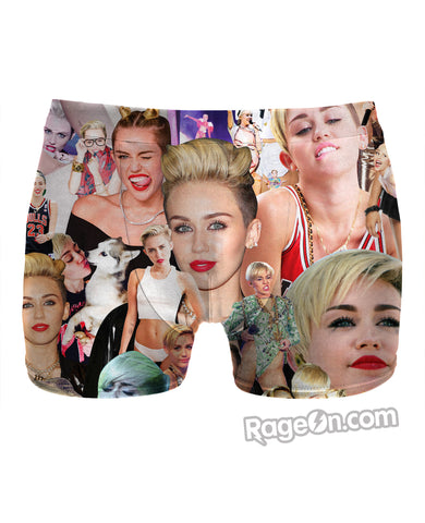 Miley Cyrus Paparazzi Underwear