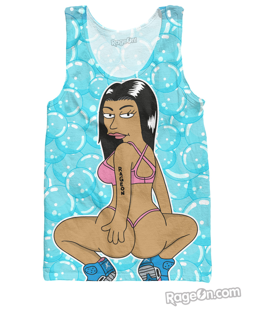 Nikki Bubble Butt Tank Top