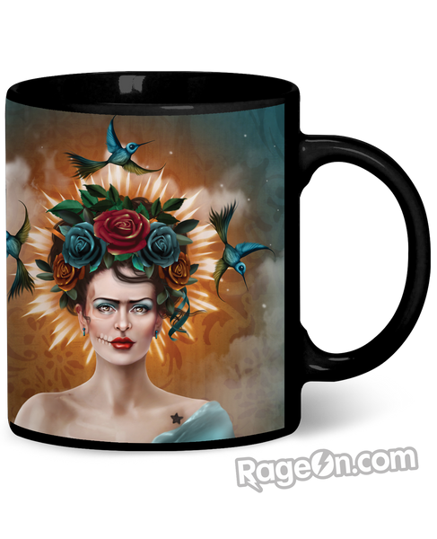 Frida Long Coffee Mug