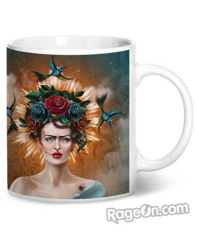 Frida Long Coffee Mug