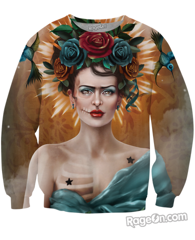 Frida Long Crewneck Sweatshirt