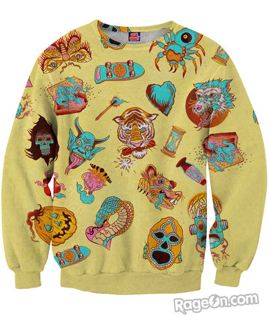 Andy Reach Monsters All Over Sweatshirt *Ready to Ship*
