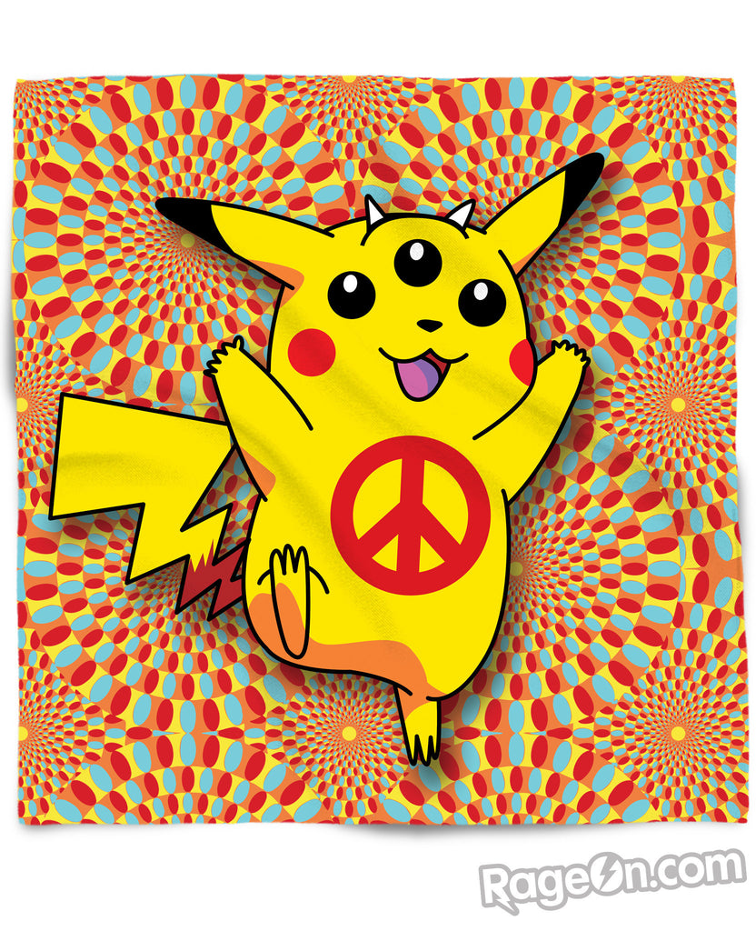 Pikachu Peace Trip Bandana