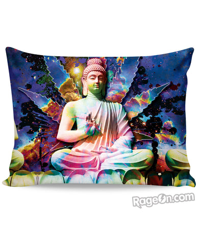 Galactic Buddha Pillow Case