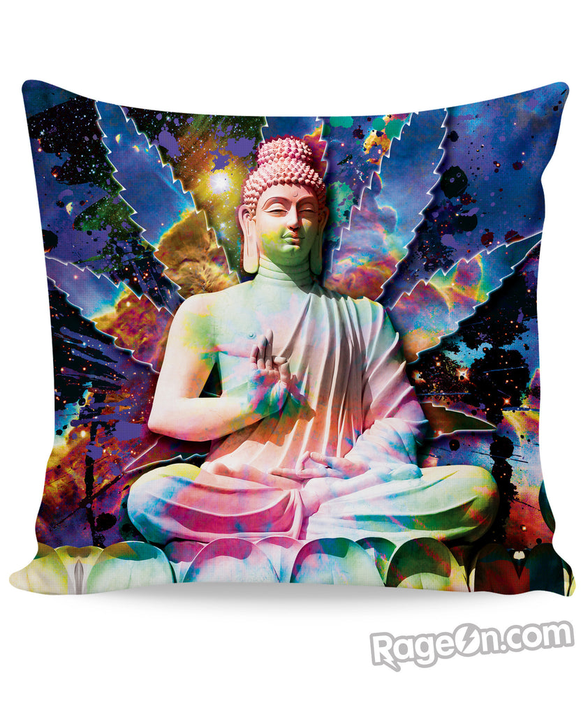 Galactic Buddha Couch Pillow