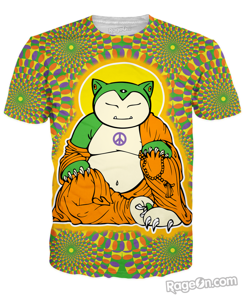 Buddha Snorlax T-Shirt