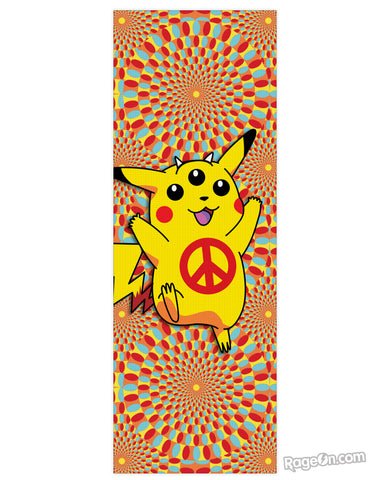 Pikachu Peace Trip Yoga Mat