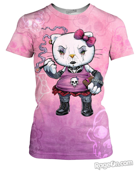 Hello Goth Kitty T-Shirt