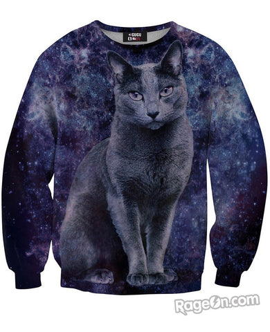 Black Cat Sweatshirt