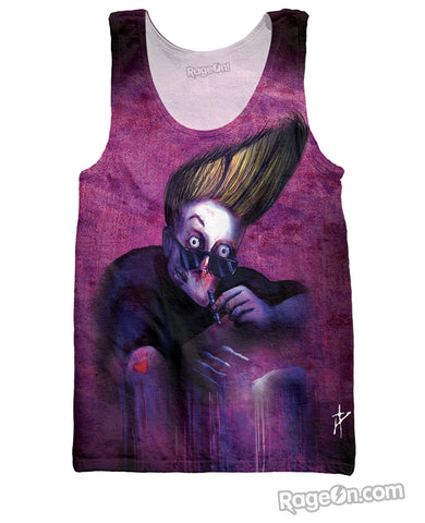 Johnny Bravo on Cocaine Tank Top