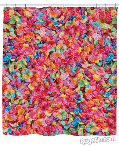 Fruity Pebbles Shower Curtain