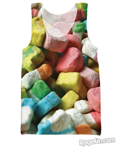 Lucky Charms Marshmallows Tank Top