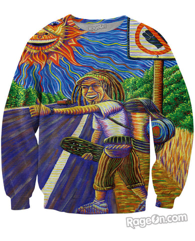 Hitchhiking Hobo Sweatshirt