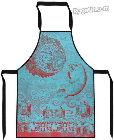 Moon and Manatee Cooking Apron