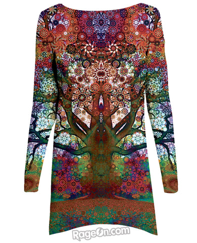 Trip Tree Long-Sleeve Dress