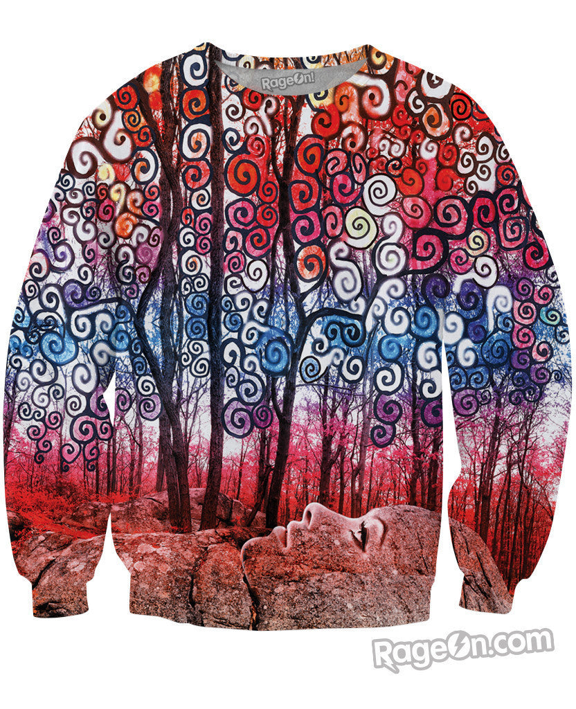 Scribble Forest Crewneck Sweatshirt *Ready to Ship*