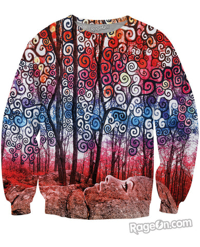 Scribble Forest Crewneck Sweatshirt *Ready to Ship*