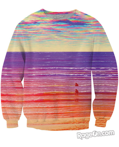 Waves Crewneck Sweatshirt