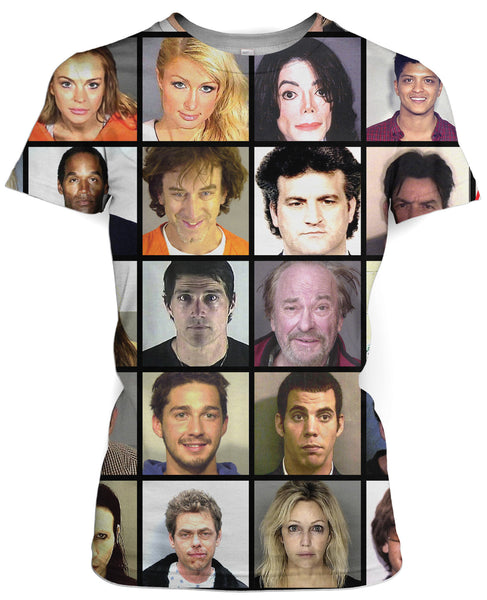 Celebrity Mugshot T-Shirt