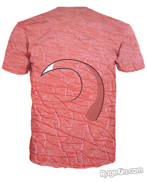 Slowpoke Face Unique Double-Sided T-Shirt