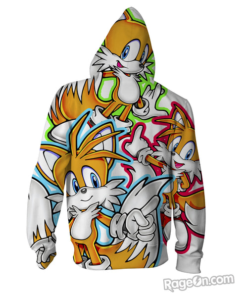 Tails Zip-Up Hoodie