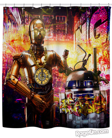 C-3PO Shower Curtain