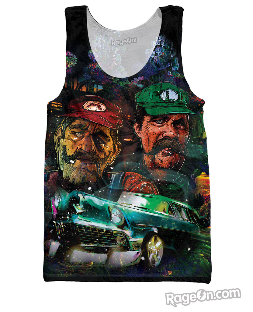 Breaking Mario Tank Top