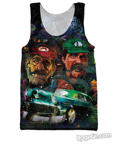 Breaking Mario Tank Top