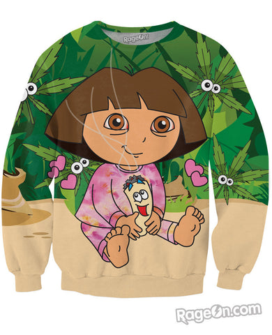 Dora the Kush Explorer Sweatshirt