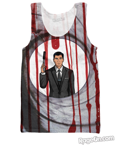Double-0 Archer Tank Top