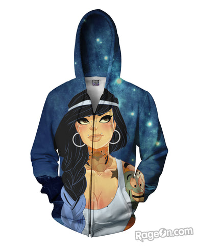 Jasmine Zip-Up Hoodie