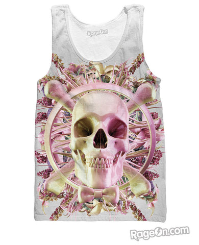 Flower Skull Tank Top *Ready to Ship*
