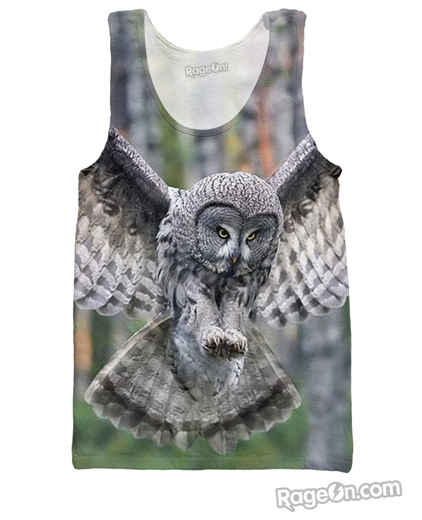 Flying Owl Tank Top