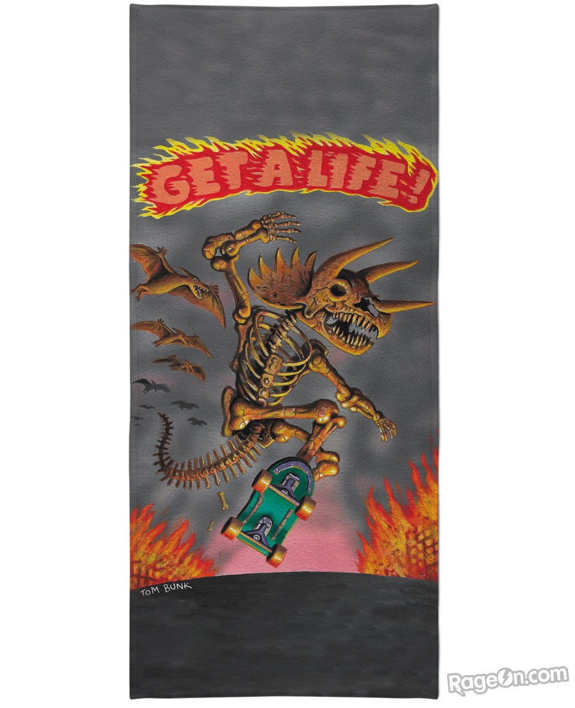 Get A Life Beach Towel